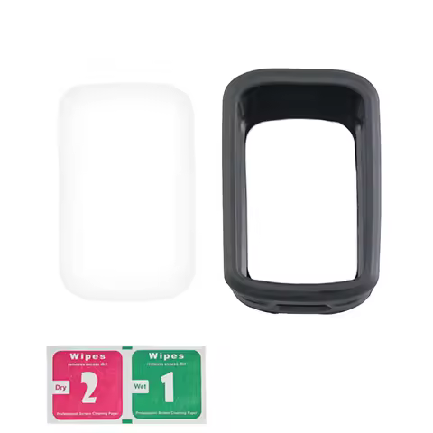 Silicone Soft Edge Cover Protective Case Screen Protector Film For Magene C506/SE Geiod CC600 GPS Bi