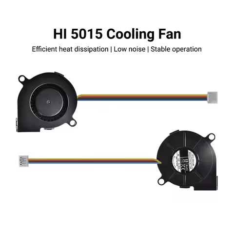 Hi 3d pritner 5015 DC 24V Brushless Blower Turbo Fan Dual Ball Bearing Fan Blower Cooler Cooling Fan