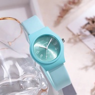 Candy Colored Silicone Strap Quartz Women's Watch Casual Fashion Digital Scale Wristwatch Montre Femme Reloj Mujer Dropshipping SYUE