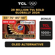 NEW | TCL C8K Premium QD-Mini LED 4k TV | 65 75 85 98 inch | HDR 4500 nits | 144 Hz VRR | 3840 Zones