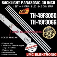Pana 49FX550 49U6750 - Set of 4 8 led bars for TV Pana 49FX550 JL.D49081330-001FS-M