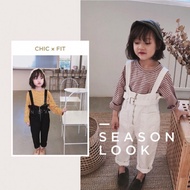 【Ready Stock】KIDS FASHION Korea Style High Waist Overall-GP120