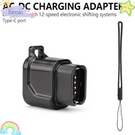 FANSIN 4-Pin to Type-C Converter, Fast Charging Waterproof USB-C Bike Charger, Portable Compact LED 