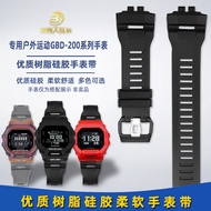 Suitable for casio casio GBD-200-1/2/9 GBD-200RD Resin Silicone Watch Strap Accessories
