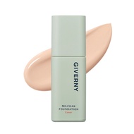 GIVERNY Milchak Cover Foundation – Moist Liquid Foundation for All Skin Types