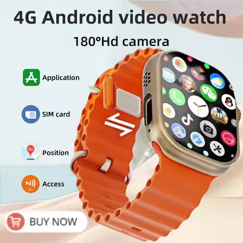 4G smartwatch CDS9 S9 S10 256GB storage download application original rotating camera GPS WIFI heart