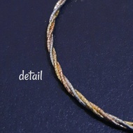 Restock Gelang UBS Wanita Kadar 750 17k Gelang Lilit Kombinasi Perhiasan Wanita Elegant Gold Bracele