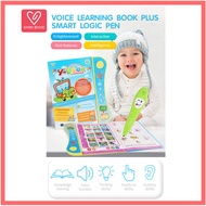 ENGLISH Version Kids Early Learning Book Ebook, Toys Book with music,Y Book,Ebook,