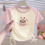 t shirt budak perempuan baju budak perempuan baju raya budak perempuan Girls Summer