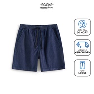 Quần Short Denim Nam Form Loose - Routine 10S25DPS054