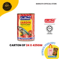 Carton Deal - ClassFoods Sardine (24 x 425g)