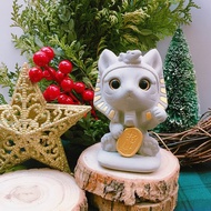 【送好禮】埃及招財貓 水泥 擴香石 交換禮物