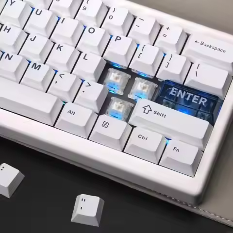 QK61 V2 Wireless Gaming Keyboard 60% with Color Lighting and Durability