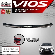 High Quality Rear Stepsill for Toyota Vios Gen 3 Superman 2014 2015 2016 2017 2018 / Gen 4 Prime XLE