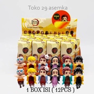 HP 1 BOX (12 PCS) MYSTERY HIPPERS DEMON SLAYER TOY MN-2135 STICK TANJIRO NEZUKO CASEhp