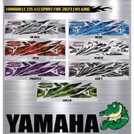 Stripe Motor Yamaha Lc135 V1 "Spirit Fire 2023" Mx King