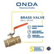 Ball Valve Stop Valve/ Tap/ Onda BrassPOLOS 1" Brass Stop Valve Onda 1" Ball Valve