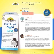 Nature's Way Kids Smart Drops DHA - Supplementing DHA, EPA good for the brain, eyes and nervous syst
