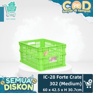 BUNTON LION STAR Basket FORTE Crate 302 65L Plastic Crate IC-28 Premium Multipurpose Box Sturdy Dura