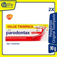 Parodontax Original Toothpaste (Value Twin Pack 90g x 2)