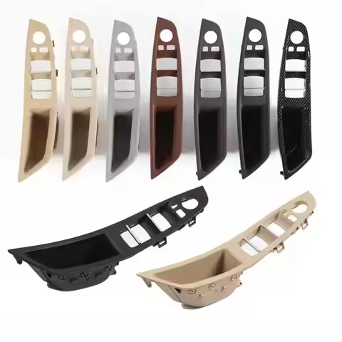 For BMW Car Interior Front Left Driver Door Handle Armrest Panel Replacement for BMW 5 Series F10 F1