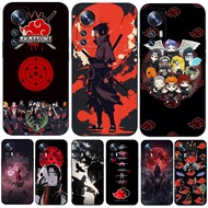 Case For Xiaomi 12 12X Silicon Phone Back Cover black tpu case Naruto Akatsuki Sasuke Sakura Itachi