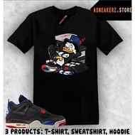 Shirt To Match AJ 4 Air 2025 Sneaker Matching Tee Scrooge Duck T-Shirt