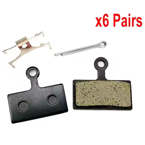 6 PAIRS Bicycle RESIN DISC BRAKE PADS FOR G01S G02S G03S G02A Shimano XT XTR SLX Deore M785 M666 BR-