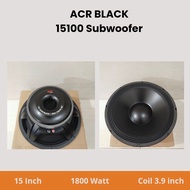 Speaker 15 Inch Subwoofer - ACR 15100 Black