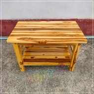 MK42 โต๊ะรับแขก โต๊ะวางของ 80*50*สูง50 ซม. โต๊ะวางไมโครเวฟ โต๊ะกลางโซฟา สีเคลือบเงา