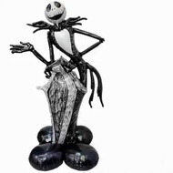 4D Stand Base 67 inches Coffin Horror Jack Skellington Happy Halloween party aluminum foil balloon