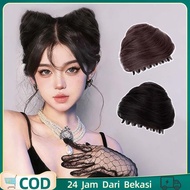 Cat Ear Hair Bun Hair Bun Women's Fake Hair Bun Hair Clip Hair Bun