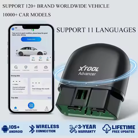 XTOOL Advancer AD20 Pro OBD2 Bluetooth Scanner Full System Car Diagnostic Tool obd2 Scanner Oil Rese