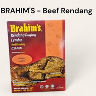 BRAHIM'S Beef Rendang (Rendang Daging Lembu) 180g Ready Stock