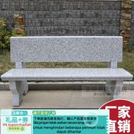 Get 7% coupon+gift】ia Marble Park Chair Park Long Granite Stone Chair Back Chair Stone Bench Home Ou