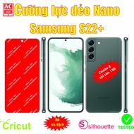 Toughened flexible phone screen protector for Samsung S22+ (S22 Plus)