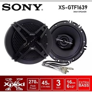 SONY XS-GTF1639 6.5” 270WATTS 3-WAY Car Coaxial SPEAKER- Myvi 2018, Bezza,Alza