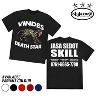 VINDES DEATH STAR - SKILL SUCTIONJasa VINDES DEATH STAR T-SHIRT/ TDS BAND T-SHIRT/ TEENAGER T-SHIRT/