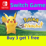 Pokemon Lets Go Pikachu switch game