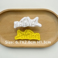 Seventeen Bouncing Concert Material Cookie Mold Plasticine Fridge Magnet Stone Plastic Kitchen Bakin