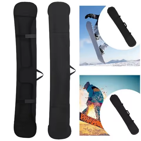 Snowboard Bag Single Board Cover Portable with Handle Anti Scratch Anti Rust Protective Cover for Sk