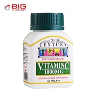 21st Century Vitamin C Time Release (1000mg x 50's)
