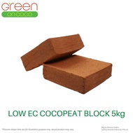 GreenOnCoco - Cocopeat Block 5kg | Valam Organics & Naturals