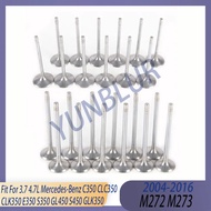 Intake & Exhaust Valve Kit Fit M272 3.5 M273 4.7 L Gas V6 V8 For Mercedes-Benz C350 CLC350 CLK350 E3