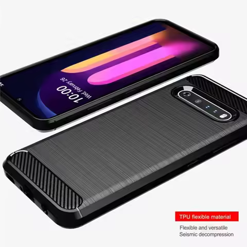 For LG V60 ThinQ LGV60 Thinq Silicone Protective Case Soft Phone Cover for LG V60 Thinq Shockproof M