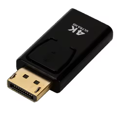 Male to Female DP to HDMI-Compatible Video Audio HD Cable 4K Display Port to HDMI-Compatible Adapter