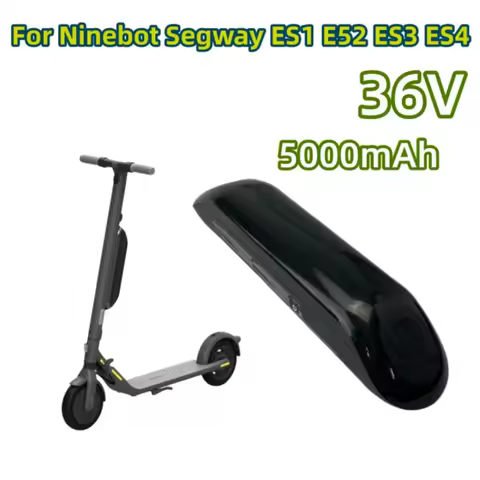 Original true capacity 36V 5000mAh Ninebot by Segway KickScooter additional battery for E22E, ES1, E