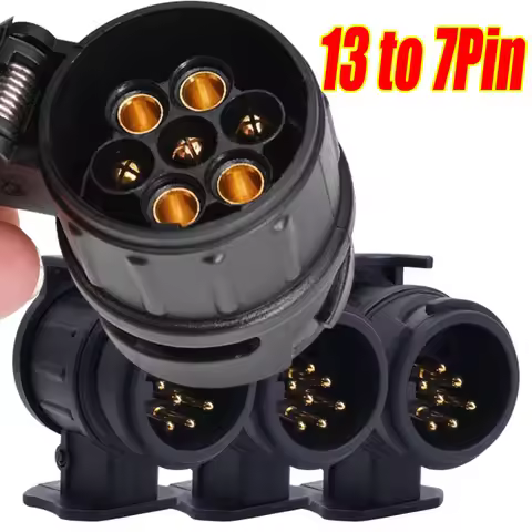 A30 Connector Car Accessories Euro Spec 13 To 7 Pin Trailer Adapter Adaptor Trailer Plug Socket Adap