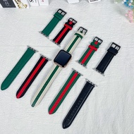 New PU Leather Strap GC Style Color Strip Can Be Used With Smart Watch 7 6 5 4 3 2 1 T500 X8Max HW37