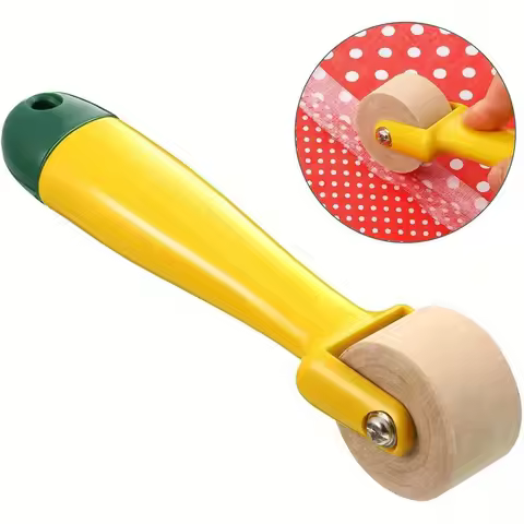 Quilting Seam Roller Sewing Seam Roller Wallpaper Roller with Easy To Grip Handle for Quilting Sewin